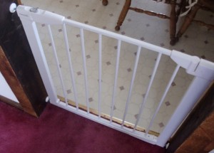Munchkin gate installed